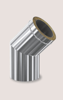 Колено-сэндвич 45 d150/200 Профи - Теплодар