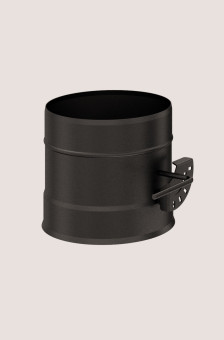 Шибер поворотный с фиксацией d150 для котла - Теплодар